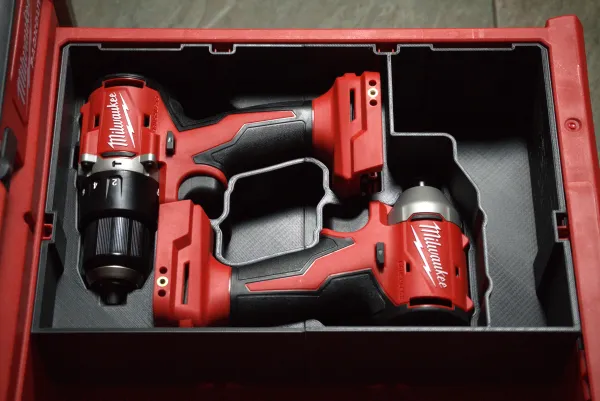 Insert for Milwaukee M18 Compact Drill & Impact (#3602-20 & #3650-20)